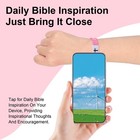 4pcs Daily Bible Verse Wwjd Bracelet  Christian Jesus Bracelet For Women Men    