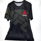 Ufc 2015 Reebok Conor Mcgregor Fight Kit Shirt Mens Xl Black Combat