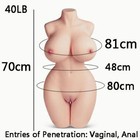 40lb Tpe Full Body Life Size Love Toy Huge Doll Realistic Half Sex Toys For Men