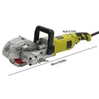 Electric Wall Chaser 4000w Groove Steel Concrete Cutting Slotting Machine 110v