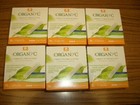 6 Boxes Organyc Compact Tampons-super Plus- 16 Tampons In Each Total 96