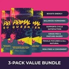 3pcs Primal Queen Supplement For Women 60 Countsbeef Organ Free Shipping  