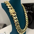 Miami Cuban Link Gold Plated Chain 20mm - 24inch 