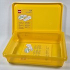 Lego 4092 Storage Box S Yellow With 4096 Sorting Tray And Lid  New Old Stock