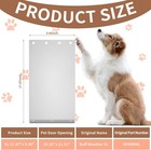 2-pack Dog Door Replacement Flaps - Compatible With Ruff Weather Xl Dog Door  Sa