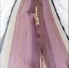 Live Edge Red Cedar Board   Kiln Dried   Purple Grain   Craft Wood Slab 1    Thick