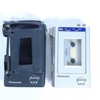 Vintage Panasonic Stereo Cassette Recorder Rq-j6 Tested Working With Cover Power