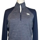 Adidas Women   s Golf Mammoth Dunes Navy Blue 1 4 Zip Pullover Jacket Size Medium
