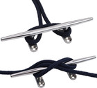 Boat Cleat 4 Inch 5 Inch 6 Inch 8 Inch 10 Inch Open Base 316 Stainless Steel Doc