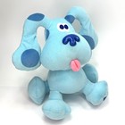 Eden Blue   s Clues Nickelodeon Blue Puppy Dog Stuffed Animal Plush Vintage 90s