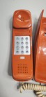Vintage Western Electric Bell System Trimline Touch Tone Wall Telephone Orange