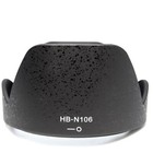 Hb-n106 Bayonet Lens Hood For Nikon D3200 18-55mm F3 5-5 6g Vr Af-p 10-100mm Pd