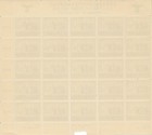 Stamp Germany Poland General Gov t Mi 113 Sheet 1943 Wwii 3rd Reich Castle Mnh F