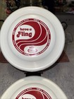 Lot Of 2 Vintage 1975 Wham-o Frisbees Kraft Goods Promo 119g 141g