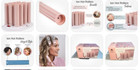 Calista Ion Hot Rollers 12pc Set Special Edition Bag Qvc Exclusive  