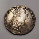 1787 Great Britain Shilling Silver  179 Asw - Xf au - Km607 1 - Sku-q5370