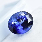 13 Ct Natural Kashmiri Royal Blue Sapphire Certified Oval Cut Loose Gemstone