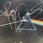 Pink Floyd Dark Side Of The Moon Lp Autographed By Waters Gilmore