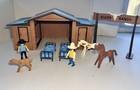Vintage Playmobil Set 3768     Silver Ranch       No Box 