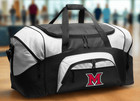 Large Miami Redhawks Duffel Bag     Gym  Travel   Suitcase-style Gear Bag