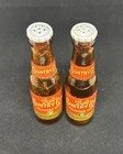 Vintage Goetz Country Club Miniature Beer Bottles Salt   Pepper Shaker Set Of 2