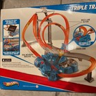 Hot Wheels Triple Track Twister Motorized Play Set Nib Sealed Racing