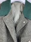 48  R Vintage Baur Loden Oktoberfest Coat   Schopflich Edelweiss Pin Trachten