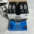 Sony Dvc Mini Dv 60min Premium Digital Video Cassette Tapes X10 Dvm60prl New