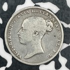 1851 Great Britain 6 Pence Sixpence Lot f8557 Silver 