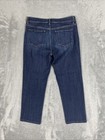 J  Jill Jeans Women s Petite 8p Blue Relaxed Boyfriend Stretch Casual Pants