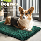 Dog Bed Crate Mat  Soft Durable Washable Anti-slip Kennel Pad For Dogs   Cats  R