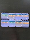 Vtech Vsmile Lot Of 8 Video Game Cartridges Toy Story  Wall-e  Wubbzy Etc