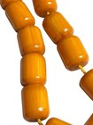 Vintage 50 G  Butterscotch Yellow Amber Bakelite Islam Prayer Beads