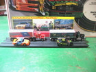 Tyco Ho Racing Track Set   6208 Days Of Thunder Race Set With Team Car Haulers  