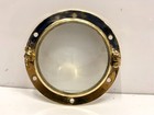 Classic Maritime Porthole     Solid Brass Ship Window   Single Dog Style