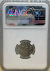 1975d 1 Cent Struck On Dime Pcgs Ms63 Off Metal   wrong Planchet   