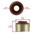 Valve Stem Seal For Kawasaki 92049-1218