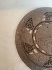 Antique Cast Iron Stove Pipe Round  Register Floor Vent Grate