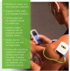Accurelief Wireless Tens Unit And Ems Muscle Stimulator - Includes Pulse    