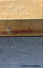 Vtg Ingento 12 Inch Paper Trimmer Brown Wood Base Guillotine Cutter