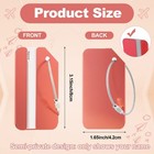 24 Pack Metal Luggage Tagaluminum Travel Id Bag Tagcolorful Suitcase Tags Bus   