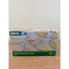 48pcs Brio Lot World Expansion Pack Intermediate Wooden Train Track Set 33402