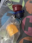 New In Plastic - Tupperware Lot Of 3 Assorted Keychains Tupperware Key Chains