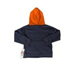Kids Chicago Bears Orange Navy Nfl Team Apparel Hoodie Size 4 5