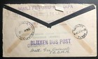 1938 Long Island City Ny Usa To Niuafoou Tonga Toga Tin Can Canoe Mail Cover