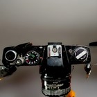 Vivitar 250 sl Black Vintage Slr Film Camera Body W  Lens   Sigma Case