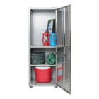 Seville Classics Ultrahd Locker Cabinet  24  W X 18  D X 66  H  Granite Gray