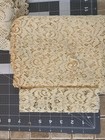 Antique Victorian Lace Trim Scrap Lot Crochet Net Eyelet Applique Textile Sewing