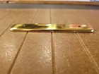Vintage Polished Brass Cabinet Backplate For Drawer Pulls--3 In Cc 