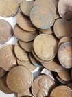 A1324049m8454 Lot Of 8 Wheat Pennies Lincoln Cent Coins 1940s 77  Years Old    